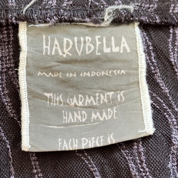Harubella Handmade Artisan  Button Front‎ Women's Lightweight Blazer Small - Picture 9 of 14